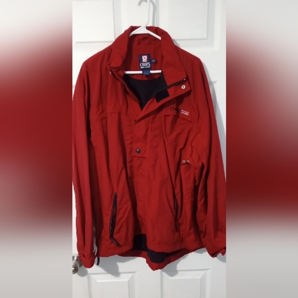 Ralph Lauren Red Performance Windbreaker